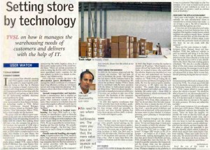 Ramco's Solution helps TVS Logistics grow Phenomenally