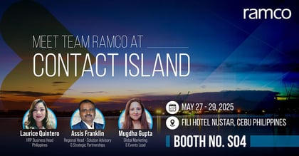 Meet Team Ramco at Contact Island