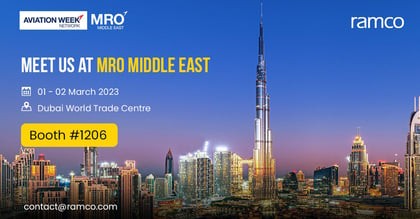 Meet us at MRO Middle East 