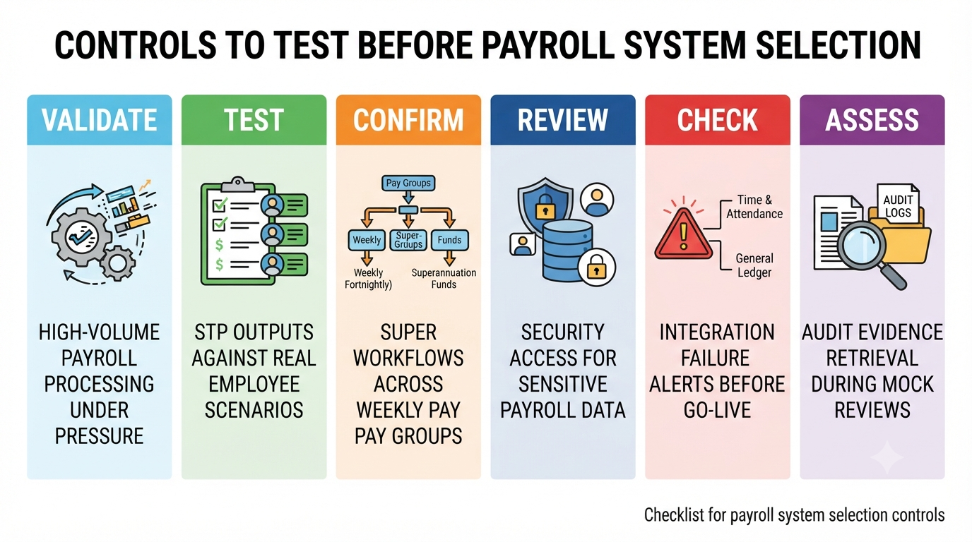 Payroll system selection checklist for Australian enterprises