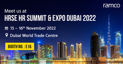 Meet us at HRSE HR SUMMIT & EXPO DUBAI 2022