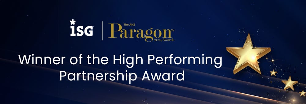 Ramco Systems wins the High Performing Partnership Award at the 2024 ISG Paragon Awards™ ANZ