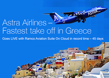 Ramco enables Aviation Solution on Cloud for Astra Airlines Group