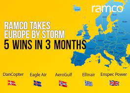 Ramco strengthens its hold in the Europe market with its Cloud ERP and Aviation MRO offering; Announces 5 new wins in Q3