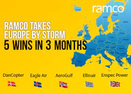 Ramco strengthens its hold in the Europe market with its Cloud ERP and Aviation MRO offering; Announces 5 new wins in Q3
