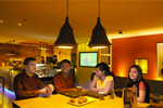 Fika, a café where software managers serve coffee