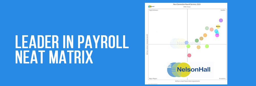 Ramco Systems positioned as a LEADER in NelsonHall NEAT Matrix for Global Payroll Services