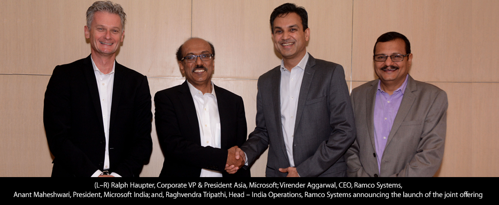 Microsoft & Ramco Systems announce the launch of Ramco Global Payroll Software on Microsoft Dynamics 365 leveraging AI capabilities