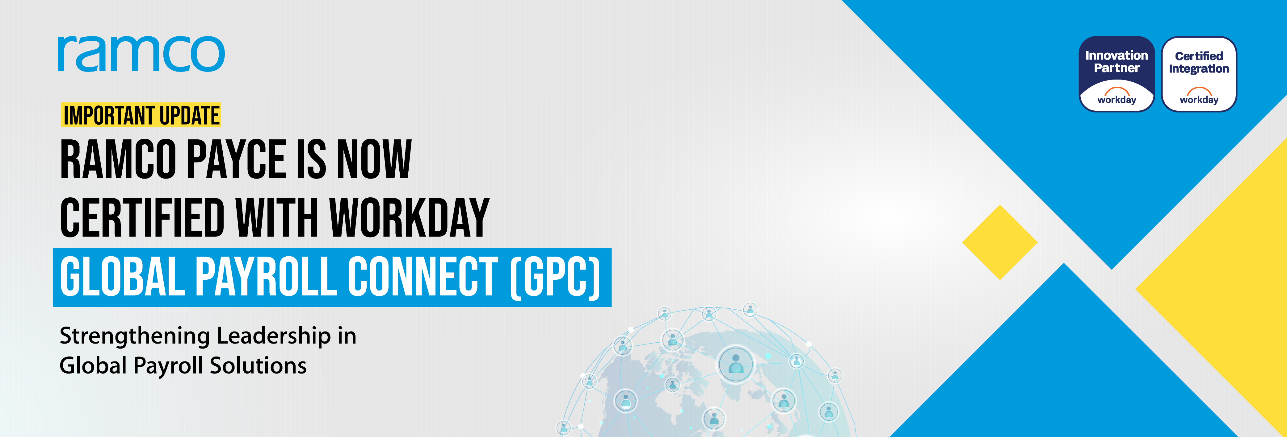 Ramco Payce Now Certified with Workday Global Payroll Connect