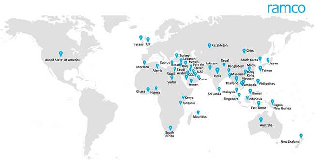 Customers in over 100 countries now use Ramco’s Cloud Payroll Software